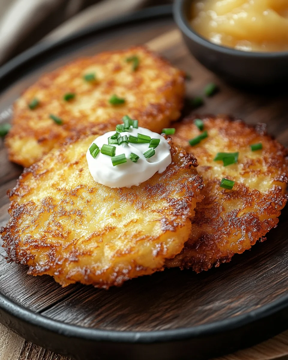 Kartoffelpuffer ohne Fett aus der Heißluftfritteuse