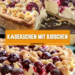 Käsekuchen mit Kirschen 19 Pinterest Hidden Image