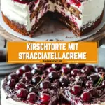 Kirschtorte mit Stracciatellacreme 20 Pinterest Hidden Image