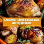 Knusprige Hähnchenschenkel mit Ofengemüse 32 Pinterest Hidden Image