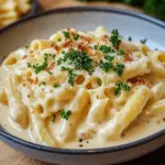 Nudeln in K&auml;se Sahne So&szlig;e