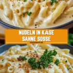 Nudeln in Käse Sahne Soße 24 Pinterest Hidden Image