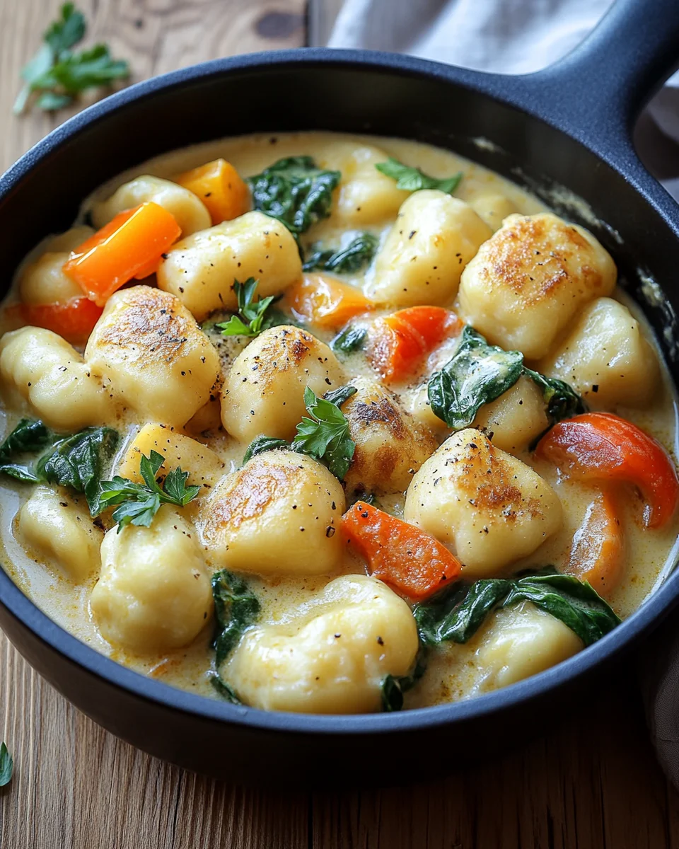 One Pot Gnocchi mit Rahmgemüse 22 One