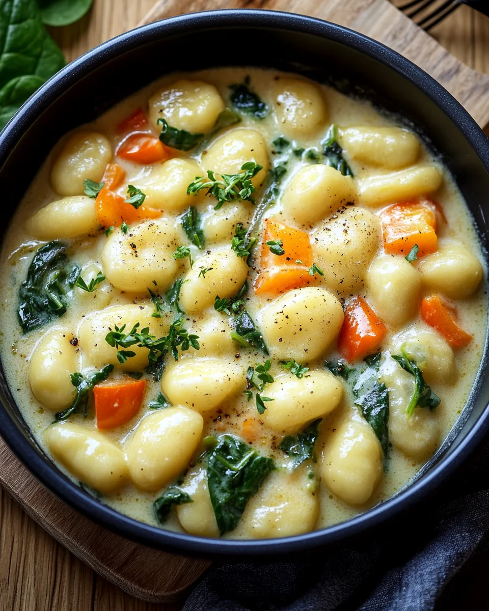 One Pot Gnocchi mit Rahmgemüse 24 One Pot Gnocchi mit Rahmgemüse