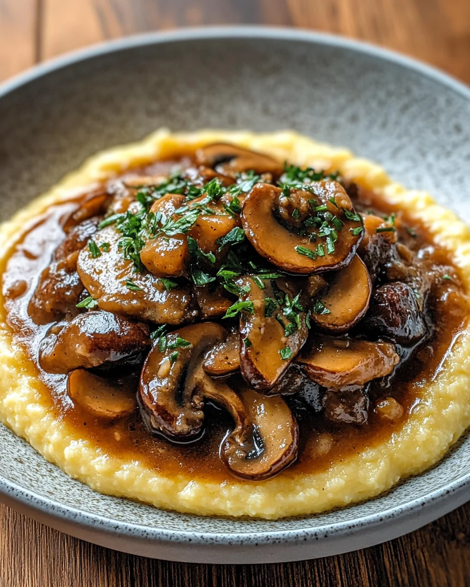 Pilzragout auf Parmesan-Polenta 18 Pilzragout
