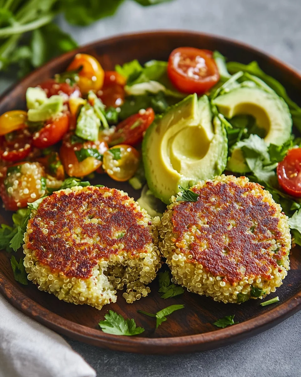 Quinoa Bratlinge 21 Quinoa