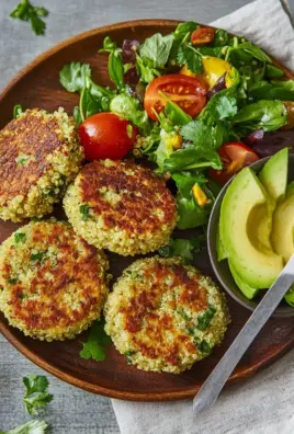 Quinoa Bratlinge 38 Quinoa Bratlinge