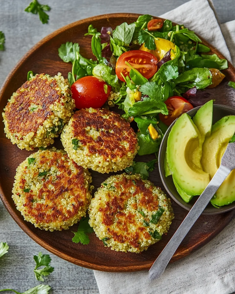 Quinoa Bratlinge