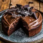 Saftiger, kleiner Schokoladenkuchen