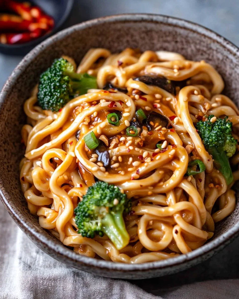 Schnelle Asianudeln mit Erdnusssauce 27 Schnelle