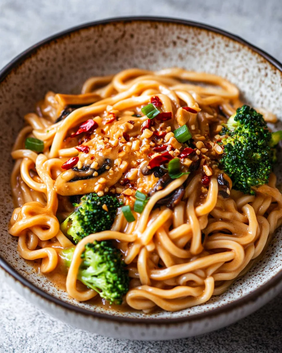 Schnelle Asianudeln mit Erdnusssauce 29 Schnelle Asianudeln mit Erdnusssauce