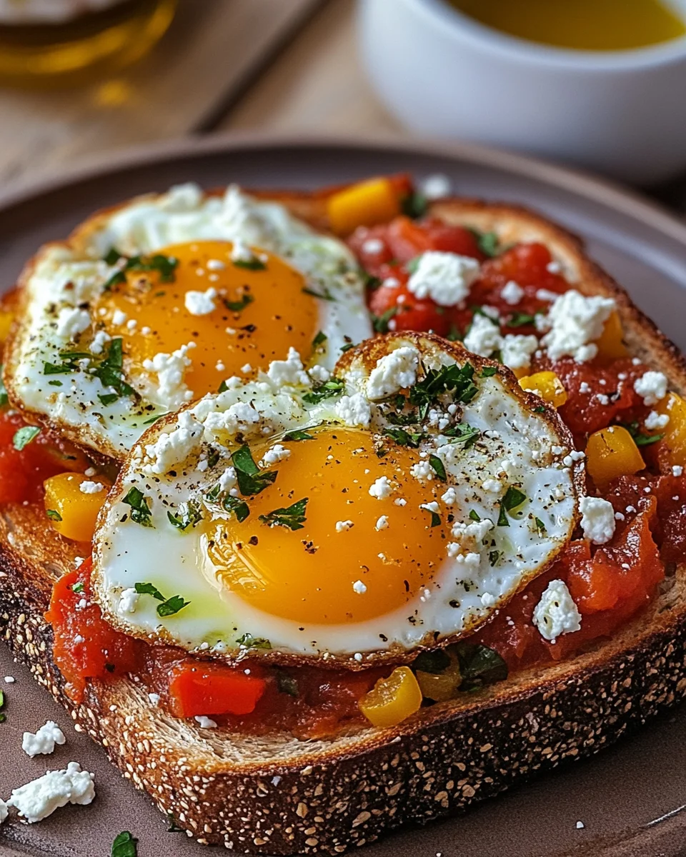 Shakshouka-Toast mit Feta-Spiegeleiern 26 Shakshouka-Toast