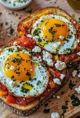 Shakshouka-Toast mit Feta-Spiegeleiern 22 Shakshouka-Toast mit Feta-Spiegeleiern