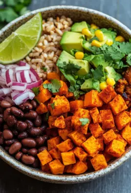 Süßkartoffel Burrito Bowl 23 Süßkartoffel Burrito Bowl