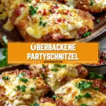 Überbackene Partyschnitzel 20 Pinterest Hidden Image