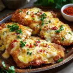 &Uuml;berbackene Partyschnitzel