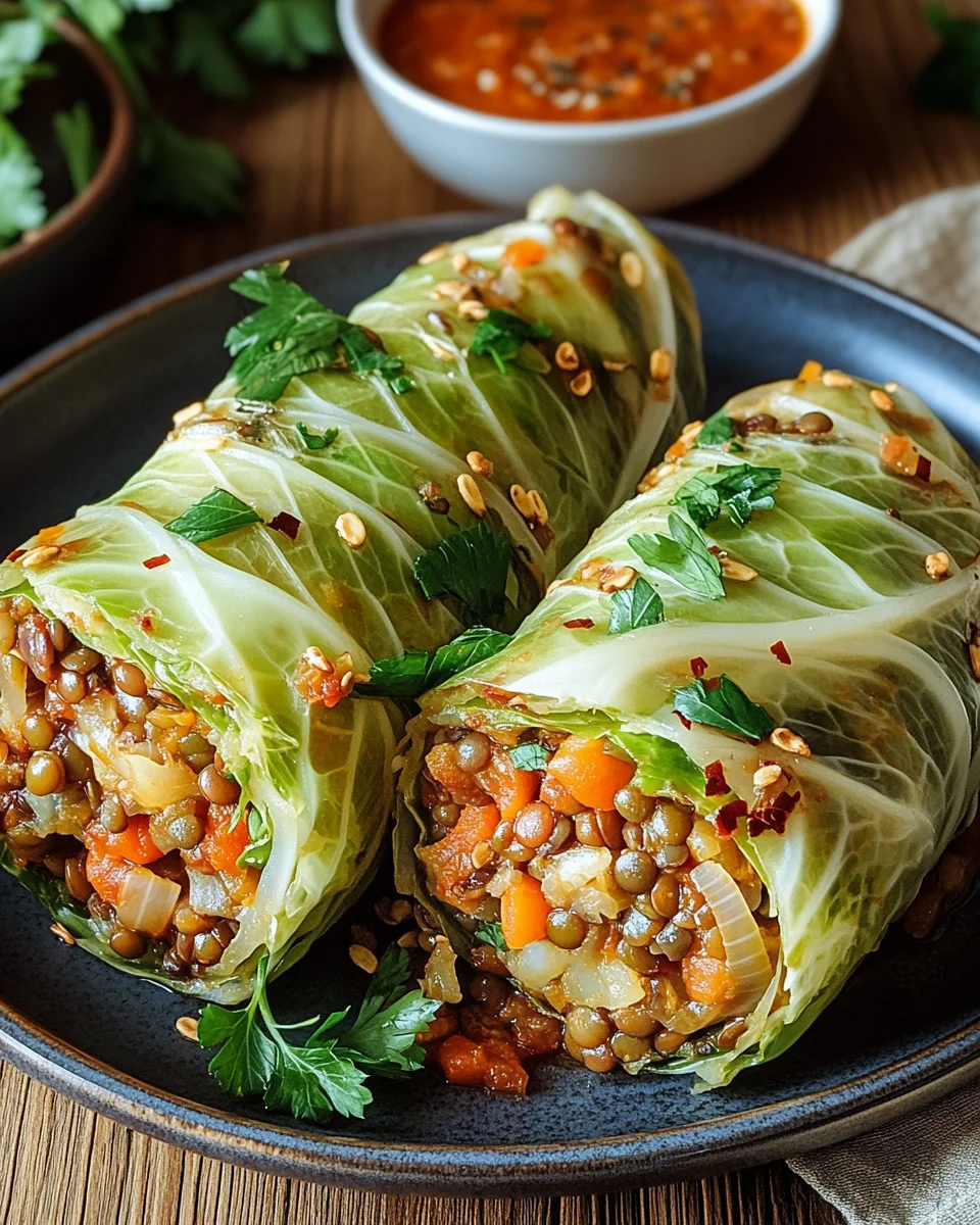 Vegane Kohlrouladen 26 Vegane