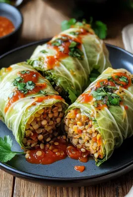 Vegane Kohlrouladen 26 Vegane Kohlrouladen