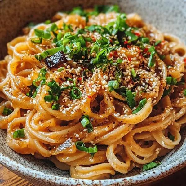 Würzige Miso Pasta