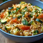 Zucchini-Tomaten-Reis