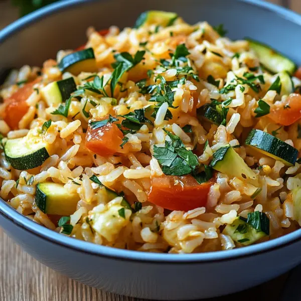 Zucchini-Tomaten-Reis
