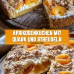Aprikosenkuchen mit Quark und Streuseln 16 Pinterest Hidden Image