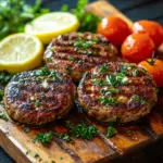 Bifteki &ndash; Griechische Frikadellen gef&uuml;llt mit Schafsk&auml;se