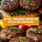 Bifteki – Griechische Frikadellen gefüllt mit Schafskäse 20 Pinterest Hidden Image