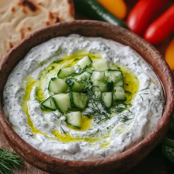 Cacık – Türkischer Joghurt-Gurken-Dip