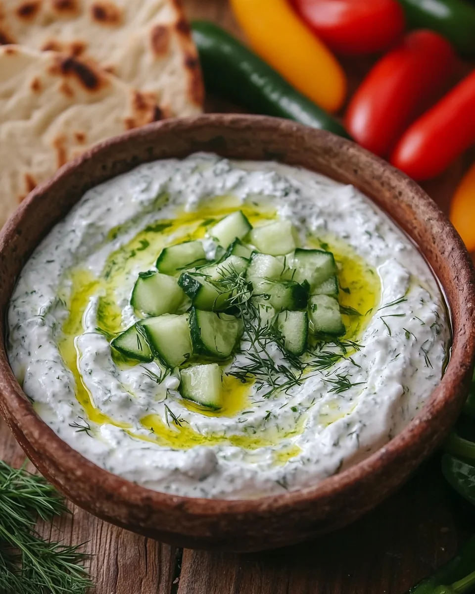 Cacık – Türkischer Joghurt-Gurken-Dip