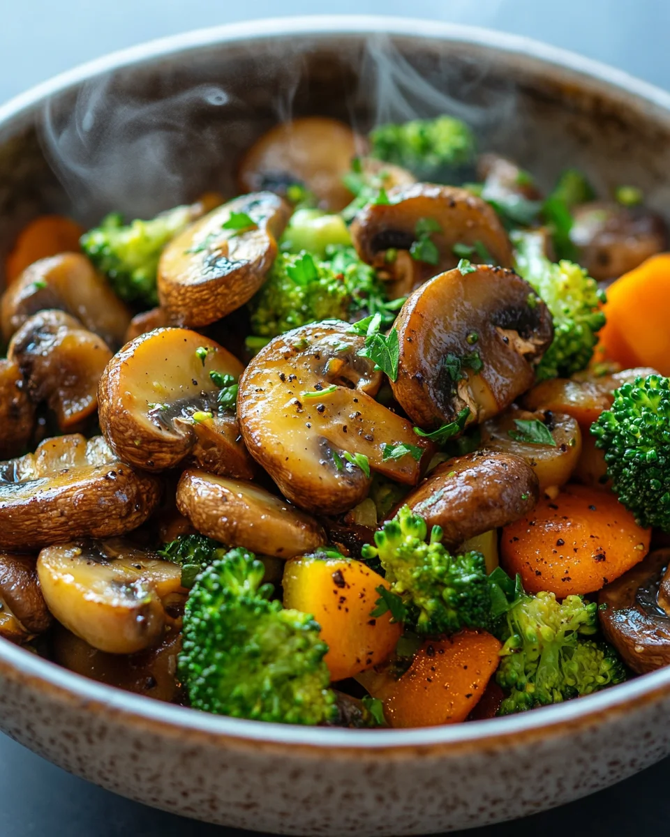 Champignon-Brokkoli-Karotten-Pfanne 21 Champignon-Brokkoli-Karotten-Pfanne