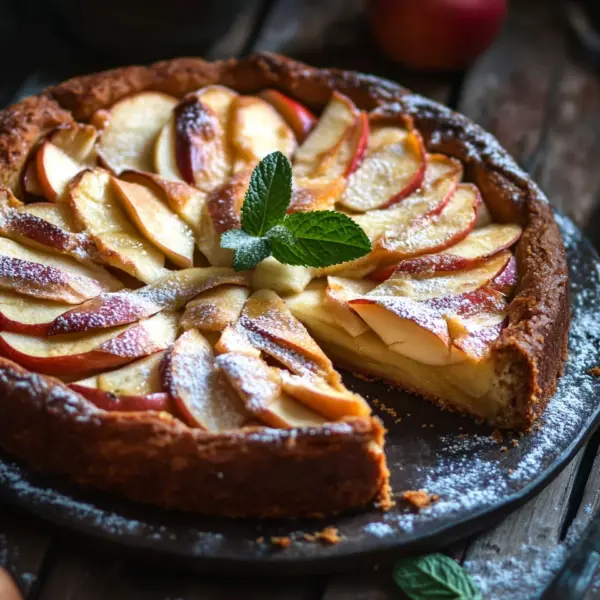 Französischer Apfelkuchen