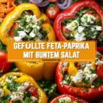 Gefüllte Feta-Paprika mit buntem Salat 25 Pinterest Hidden Image