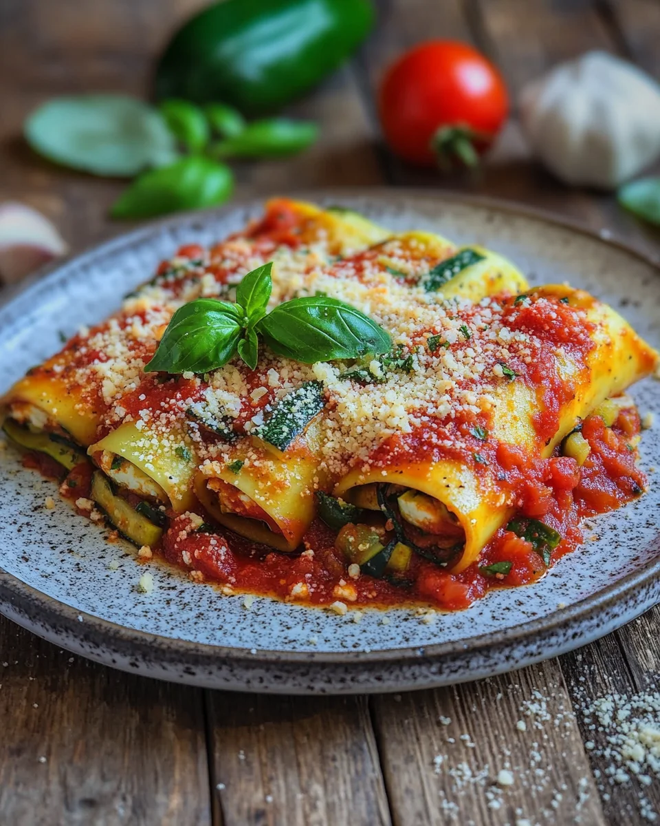 Gem&uuml;se-Cannelloni