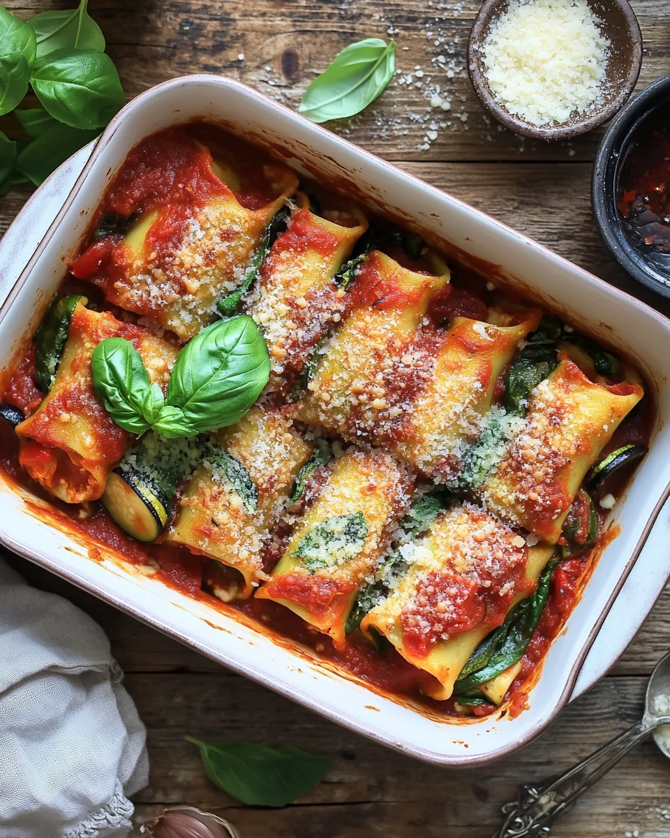 Gem&uuml;se-Cannelloni