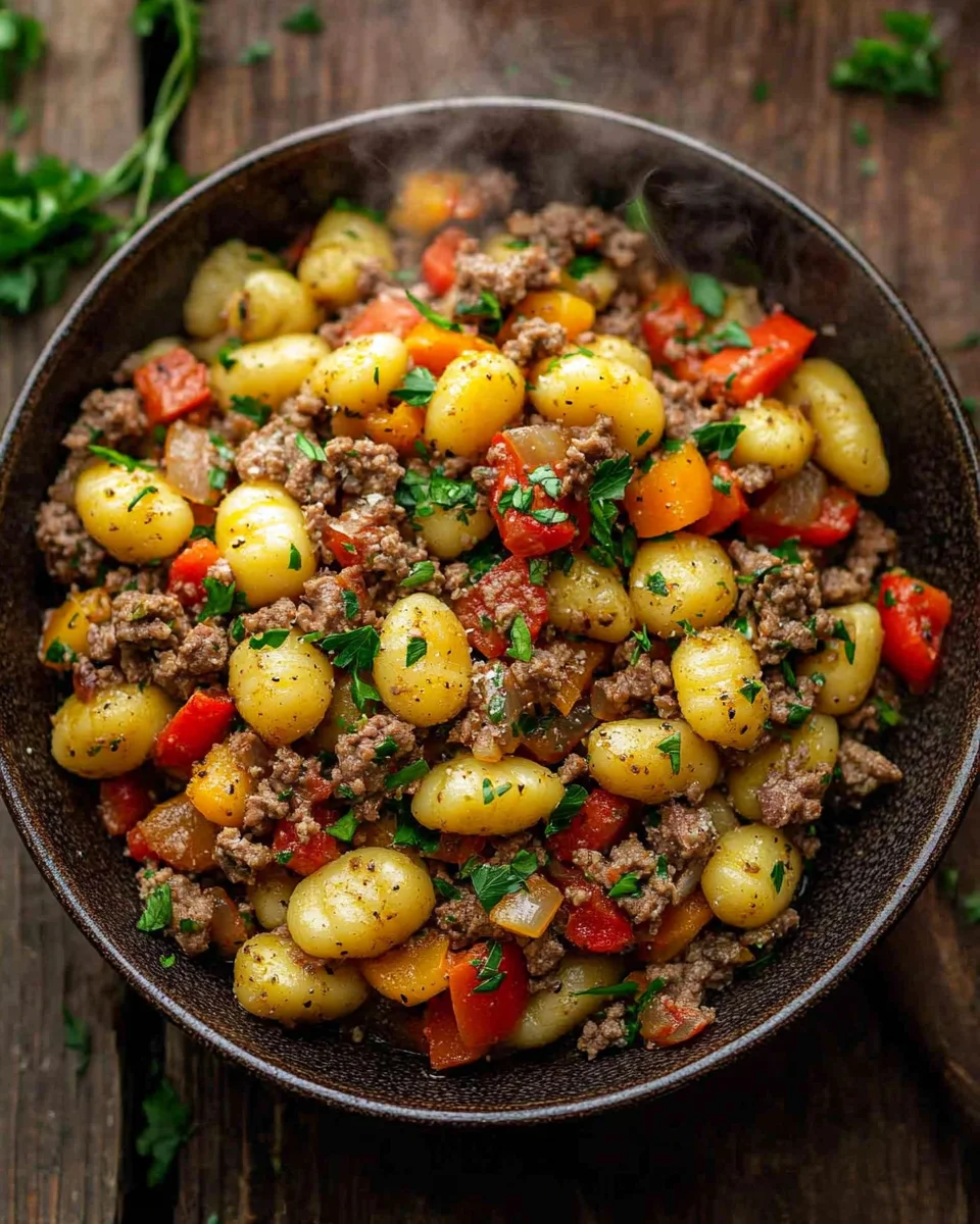 Gnocchi Pfanne 26 Gnocchi