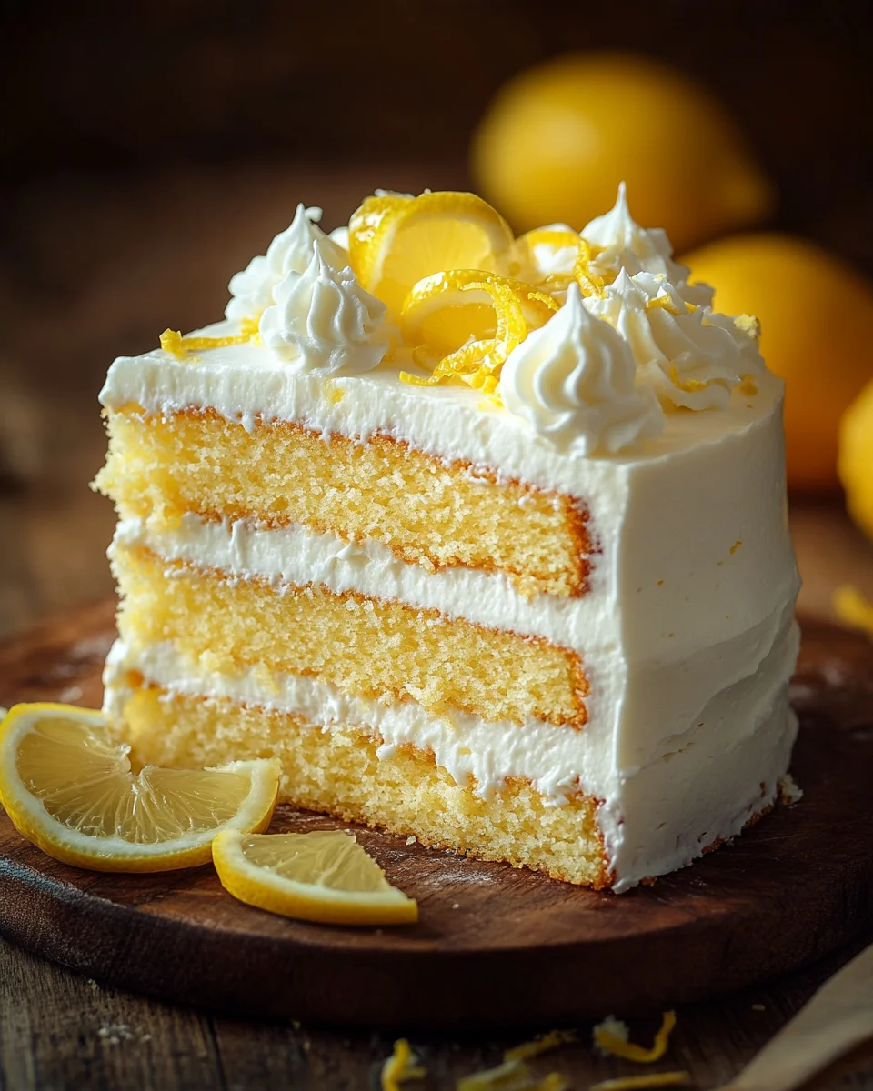 Italienisches Zitronencreme Kuchen Rezept