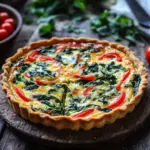 Kartoffel-Quiche mit Kartoffelteig