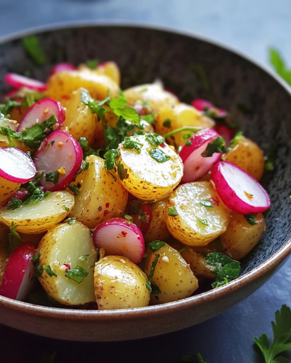 Kartoffelsalat mit Radieschen 20 Kartoffelsalat