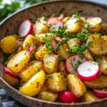 Kartoffelsalat mit Radieschen
