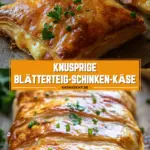 Knusprige Blätterteig-Schinken-Käse 20 Pinterest Hidden Image