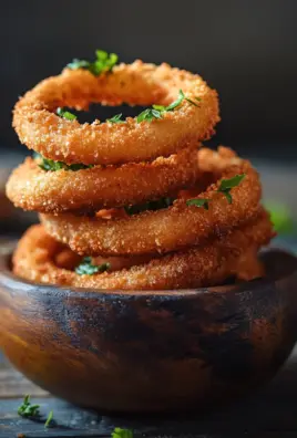 Knusprige Zwiebelringe 22 Knusprige Zwiebelringe