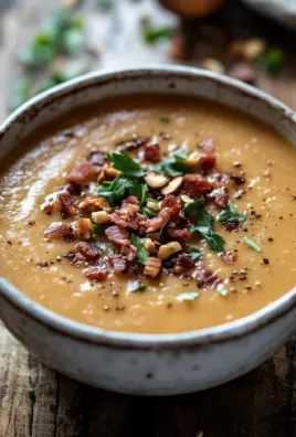 Maronensuppe mit karamellisierten Nüssen und Speck 21 Maronensuppe mit karamellisierten Nüssen und Speck