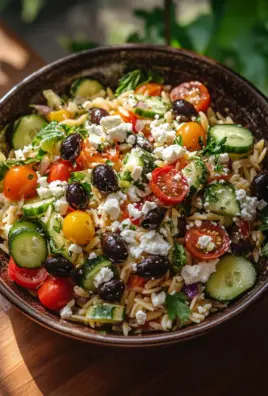 Mediterraner Orzo Salat 20 Mediterraner Orzo Salat