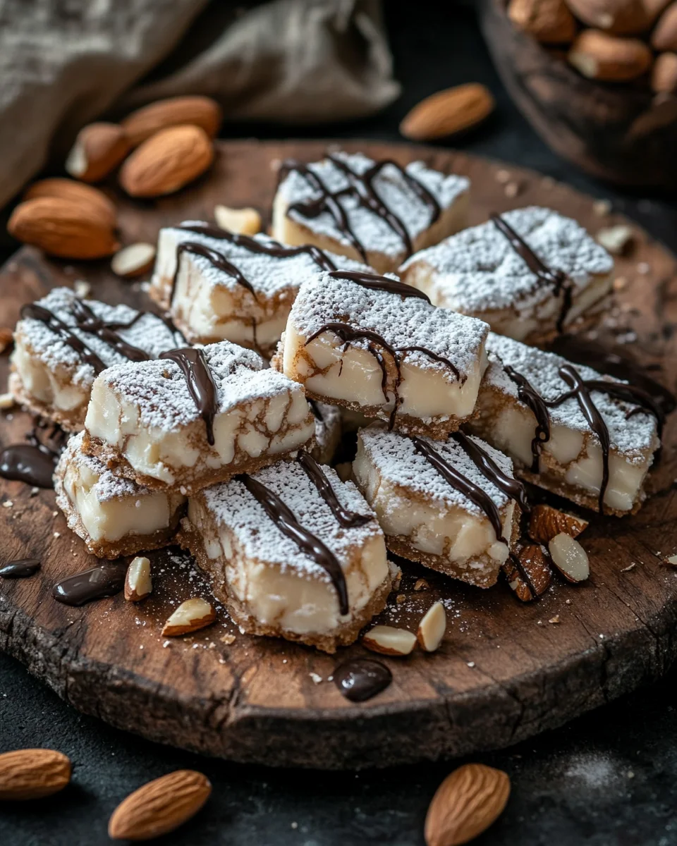 Nougat-Spitzbuben - Mürbe Plätzchen mit Nougat