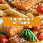 Ofen-Lachs-Pasta mit Tomaten 20 Pinterest Hidden Image