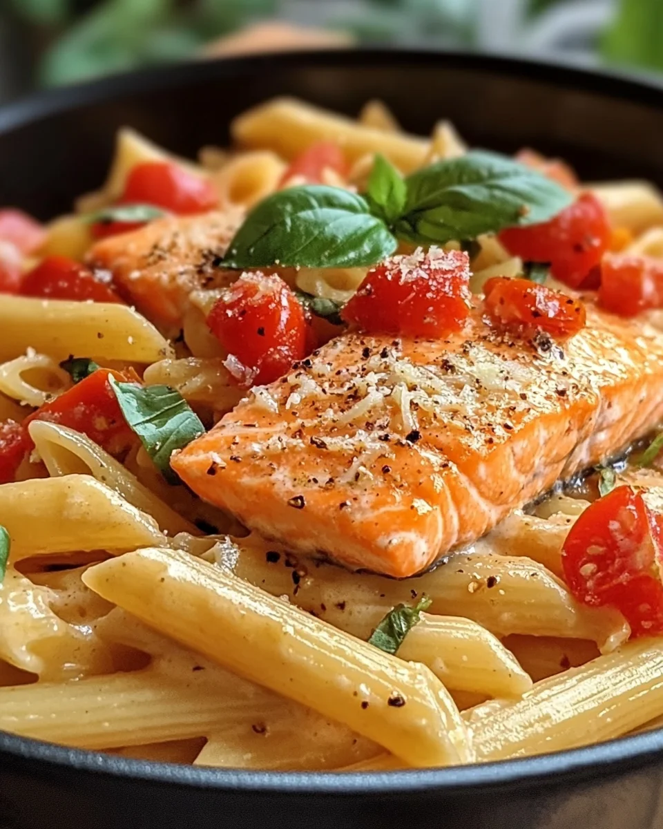 Ofen-Lachs-Pasta mit Tomaten 23 Ofen-Lachs-Pasta mit Tomaten