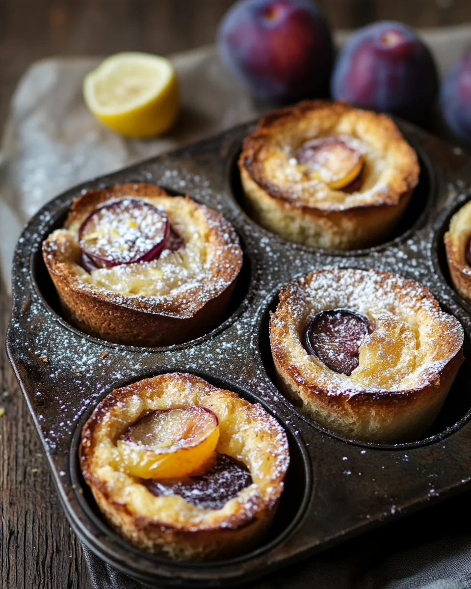 Pflaumen-Friands 19 Pflaumen-Friands