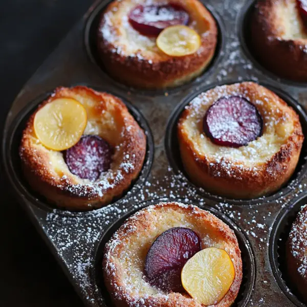 Pflaumen-Friands