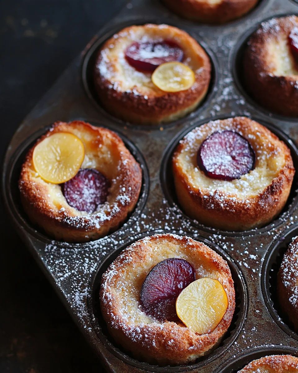 Pflaumen-Friands